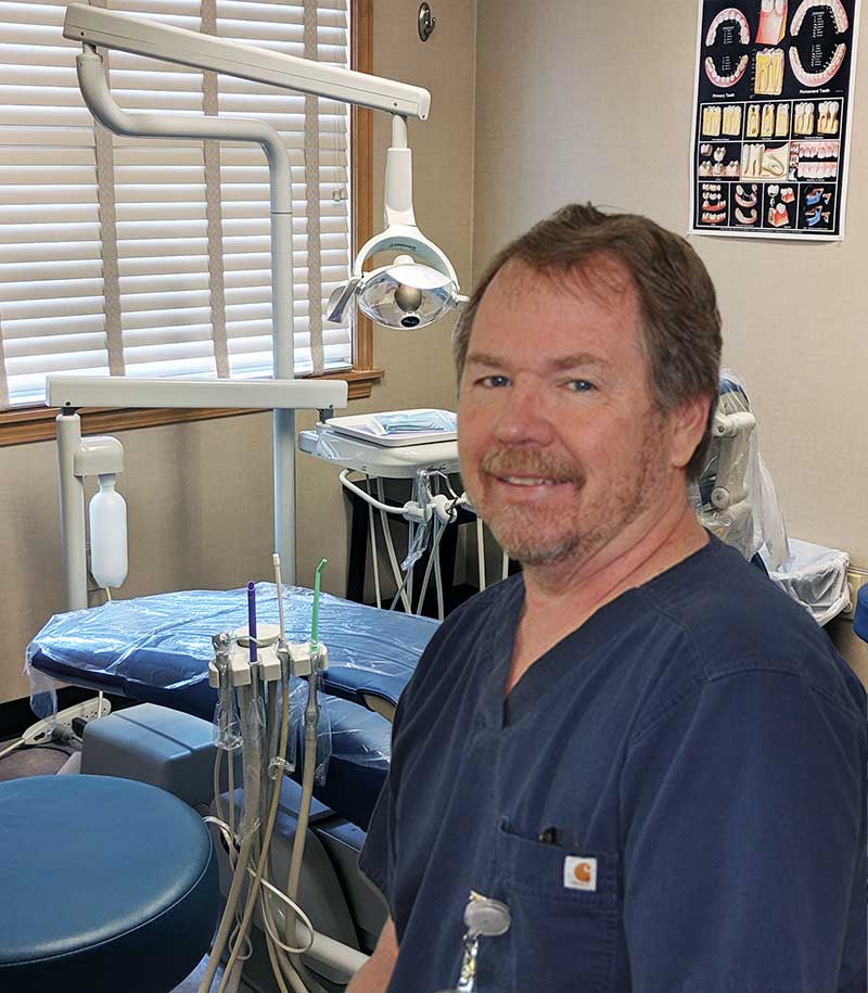 Dental Chair and dentist overlay 800x915